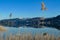 Poetschach - A little village at the Woerthersee with mountains in the back in Carinthia