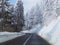 Pohorje Slovenia Areh abandoned winter road