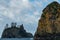 Point of the Arches along Washington coast