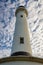 Point Arena Lighthouse against the beautiful sky, California