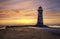 Point of Ayr Lighthouse on Talacre Beach