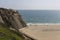 Point Dume Cliff at Westward Beach in Malibu California