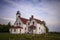 Point Iroquois Lighthouse On Lake Superior