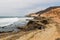 Point Loma, California Eroded Cliffs and Tide Pools.