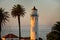 Point Vicente Lighthouse at dawn