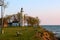 Pointe aux Barques Lighthouse, built in 1848