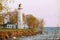 Pointe aux Barques Lighthouse, built in 1848