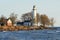 Pointe aux Barques Lighthouse, built in 1848