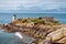 Pointe de Kermorvan, Kermovan Lighthouse, Brittany (Bretagne), F