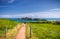 Pointe du Grouin scenic view, rocky coastline. Brittany, France.