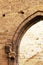 Pointed arches, stone walls, middle ages