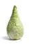 Pointed Cabbage on white background