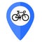 Pointer navigation map location locator find destination transportation