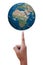 Pointing Earth
