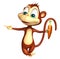 Pointing Monkey cartoon character