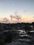 Poipu Beach during Sunset on Kauai Island in Hawaii.