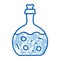 Poison Flask doodle icon hand drawn illustration