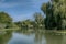 Poitou Charentes, France, on the La Sevre Niortaise River