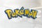 Pokemon on glossy office wall realistic texture