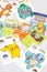 Pokemon logo brand and text sign Trading Card Game collectable children card