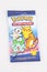 Pokemon logo brand and text sign trading card packaging blister