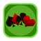 Poker blackjack card games icon