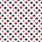 Poker Geometric Colored Seamless Pattern - Gambling vector modern background