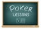 Poker lessons in school