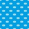 Poker table pattern seamless blue