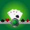 Poker theme background