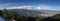 Pokhara Nepal Panoramic Landscape from World Peace Pagoda Viewpoint