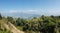 Pokhara - A panoramic view on Phewa Lake from World Peace Pagoda