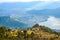 Pokhara Paraglider Aerial View Phewa Lake Nepal