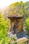 Poklicky rocks - unique sandstone table formation in Kokorin Protected Area, Czech Republic