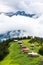 POKUT PLATEAU view with Kackar Mountains. Rize, Turkey.