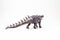 Polacanthus Dinosaur on white background