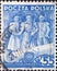 POLAND-CIRCA 1938 : A post stamp printed in Poland showing a historical scene on the occasion of The 20th Anniversary of the Repub