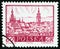 POLAND - CIRCA 1960: A stamp printed in Poland from the `Historic Polish Towns` issue shows Kalisz, circa 1960.