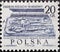 POLAND-CIRCA 1965 : A post stamp printed in Poland showing an archaeological find: the grave slab of the last Duke of Mazovia, War