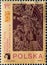 POLAND-CIRCA 1973: A post stamp printed in Poland showing a historical knight. International Philatelic Exhibition Polska 1973 in