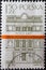 POLAND-CIRCA 1976 : A post stamp printed in Poland showing a historical building. The 100th Anniversary of Polish theater in Pozna