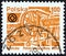 POLAND - CIRCA 1979: A stamp printed in Poland shows Wieliczka Salt Mine. Mining Machinery, circa 1979.
