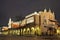 Poland, Cracow, Main Market Square, Sukiennice Cloth Hallat Night