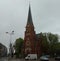 Poland, Czestochowa, neo-Gothic Lutheran church (Church of Ascension