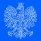 Poland eagle, polish national coat of arm