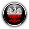 Poland flag button