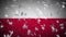Poland flag falling snow loopable, New Year and Christmas background, loop
