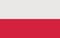 Poland flag. Polish national official colors. Correct proportion. Vector
