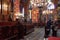 Poland. Krakow. Church of the Assumption of the Blessed Virgin Mary in Krakow. February 21, 2018