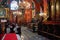 Poland. Krakow. Church of the Assumption of the Blessed Virgin Mary in Krakow. February 21, 2018